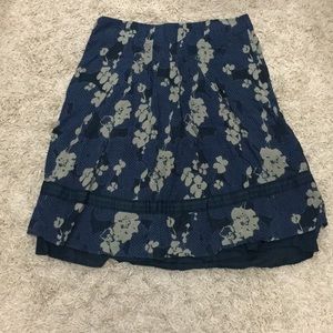 DKNY floral skirt